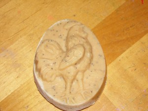 rooster soap