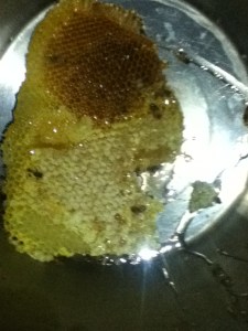 What I ended up with.  I have the rest back to the bees.