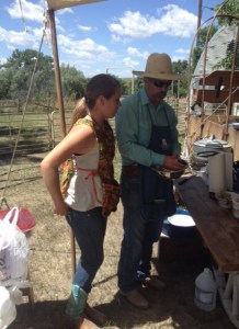 Our friends at the annual Dutch oven cookoff.